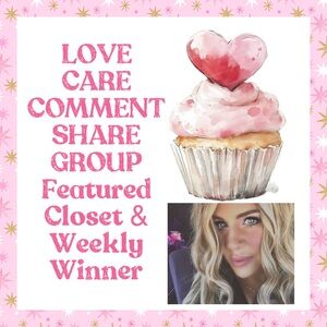 CONGRATS to Paula💝 This weeks featured closet and weekly giveaway winner🛍️